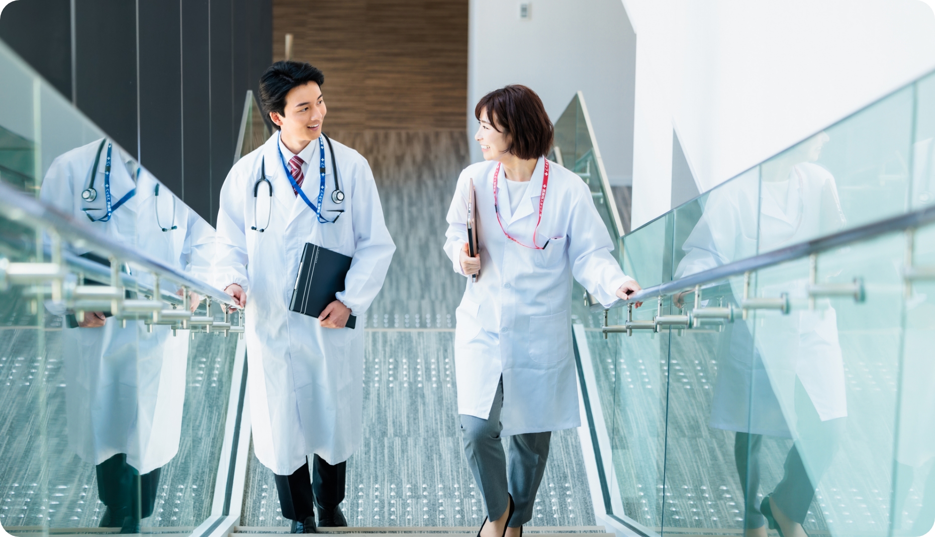 医療現場の運用改善や経営支援を行うコンサルティングのイメージ